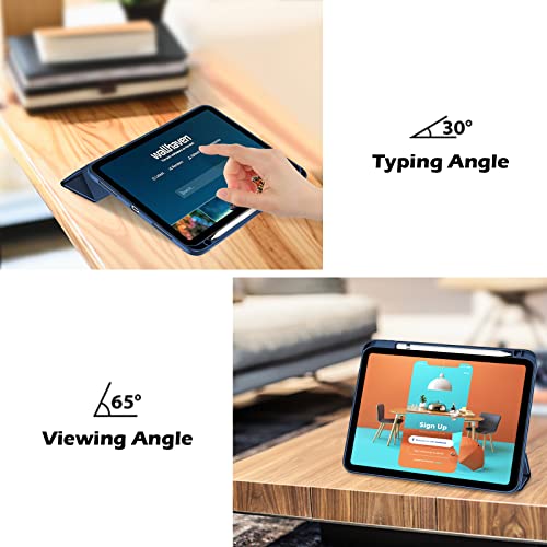 ProCase Hybrid Case for iPad (A16) 11 inch 2025 Model A3354 A3355 A3356 and 10th Generation 10.9 inch 2022 Model A2696 A2757 A2777