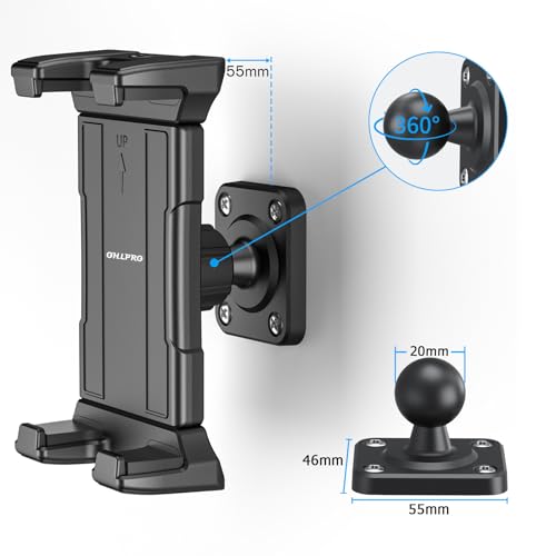 OHLPRO Tablet Wall Mount Holder Q01-TP3 Compatible with 5-13 inch Devices