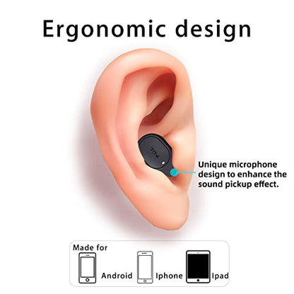 P&LLL BTLT-300 Bluetooth 5.1 Wireless Earbud 8 Hours Battery Life Noise Isolation In-Ear Headset