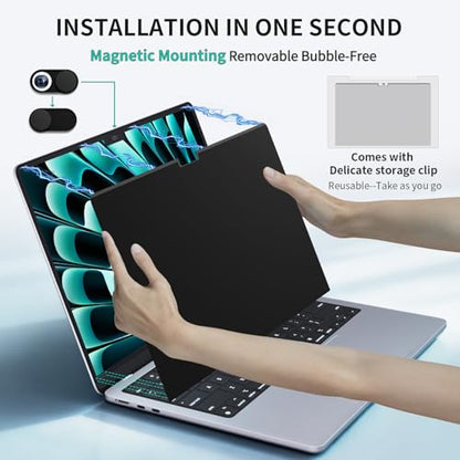 Mao Yeye 13.6 Inch Privacy Screen Filter A2681 A3449 Anti Glare