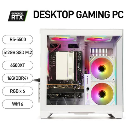 WIWB Computer Tower 5500 1920x1080 PCIE 4.0 DDR4 3200 MHz
