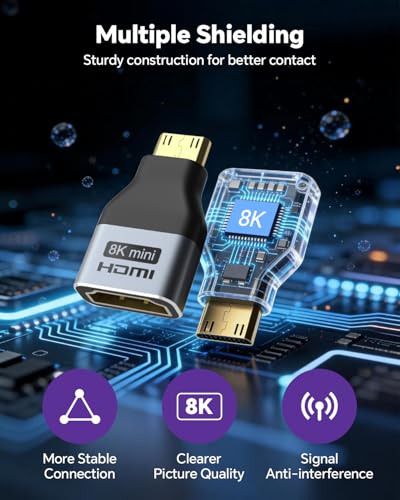 VCE 1.38 x 0.75 x 0.37 inches AD003 HDMI Adapter