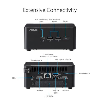 ASUS Mini PC NUC 14 Pro RNUC14RVHU70000UI 3840x2160 4K SSD Desktop