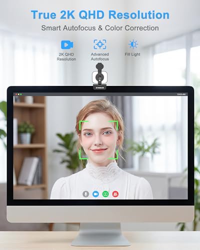 Atatat 1 Count DS04 2K Webcam USB Compact Webcam