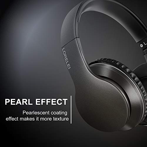 LORELEI X6 40 mm Wired Over-Ear Headphones with 3.5mm Jack, 20 Hz - 20 KHz, 110 dB Sensitivity, Plastic Enclosure