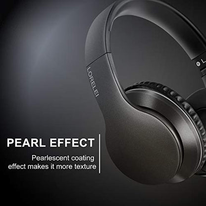 LORELEI X6 40 mm Wired Over-Ear Headphones with 3.5mm Jack, 20 Hz - 20 KHz, 110 dB Sensitivity, Plastic Enclosure