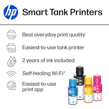HP Smart Tank 5000 AIO 4800x1200dpi Color Printer Model 5D1B6A