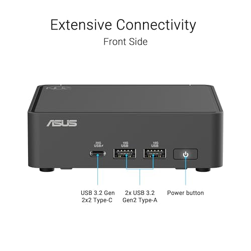ASUS NUC 15 Pro Slim Mini PC RNUC15CRKC5063CU 3840x2160 16:9 LED
