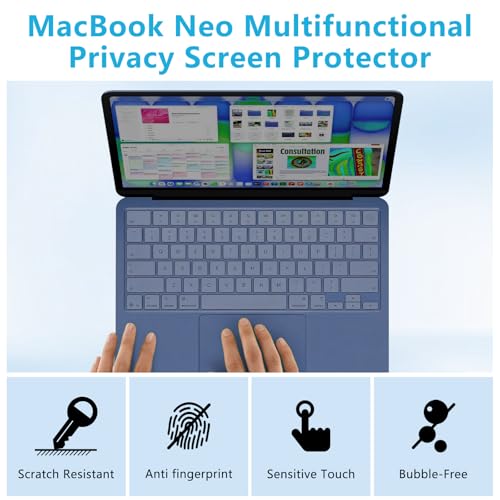 STARY 13 Inches MacBook Neo A18 Pro Anti-Glare Anti-Reflective Privacy Screen Protector