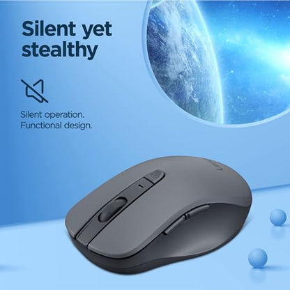Lenovo 5.3in WL310 Bluetooth Optical Mouse 1600DPI Wireless Right-Handed