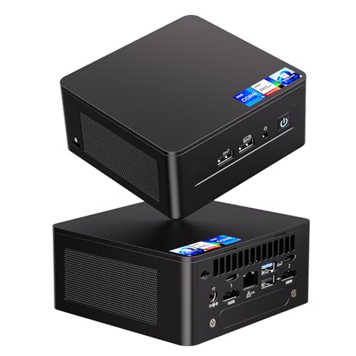 NENCHIN Mini PC NUC13ANHi5 16GB 512GB Intel i5-1340P Windows 11 Pro 4K UHD