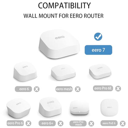 OkeMeeo 1 Pack 786-E7-J1Z Dual-Band Wall Mount Router Bracket