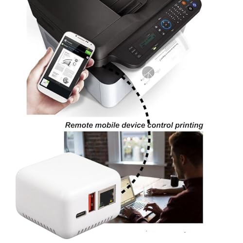 EIMSOAH 3.94x3.54x2.36 inches EIMSOAH64fcv3ne8r-11 Print Server USB 2.0 Network