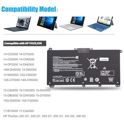 Emaks 11.4V HT03XL 3470mAh 3-cell Lithium-Ion Battery