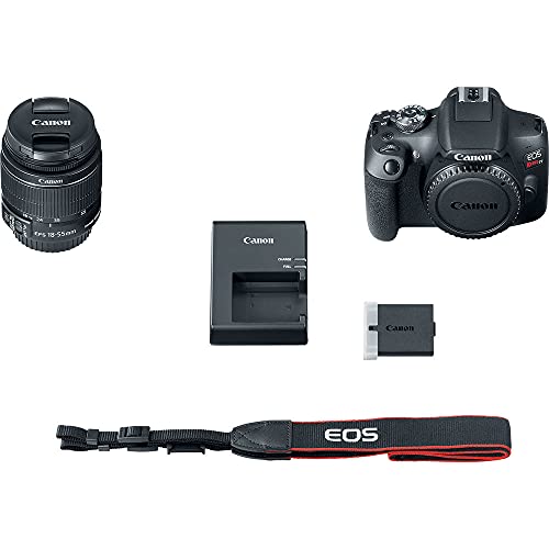 Canon EOS Rebel T7 DSLR Camera | 24.1 MP | Built-in Wi-Fi | 3.0" LCD | EF Mount | Student Photography Kit