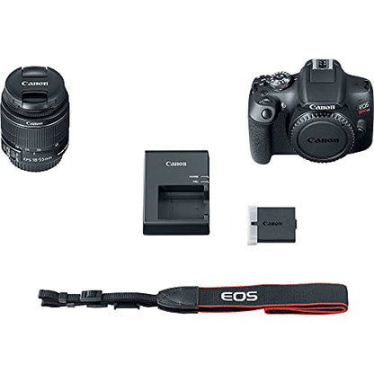 Canon EOS Rebel T7 DSLR Camera | 24.1 MP | Built-in Wi-Fi | 3.0" LCD | EF Mount | Student Photography Kit
