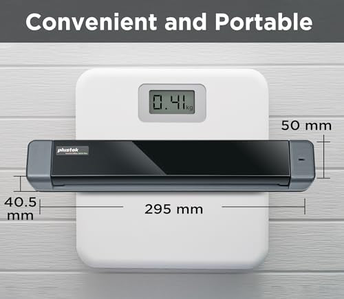 Plustek 1.6"x11.7" S410 Plus 600dpi Document Scanner
