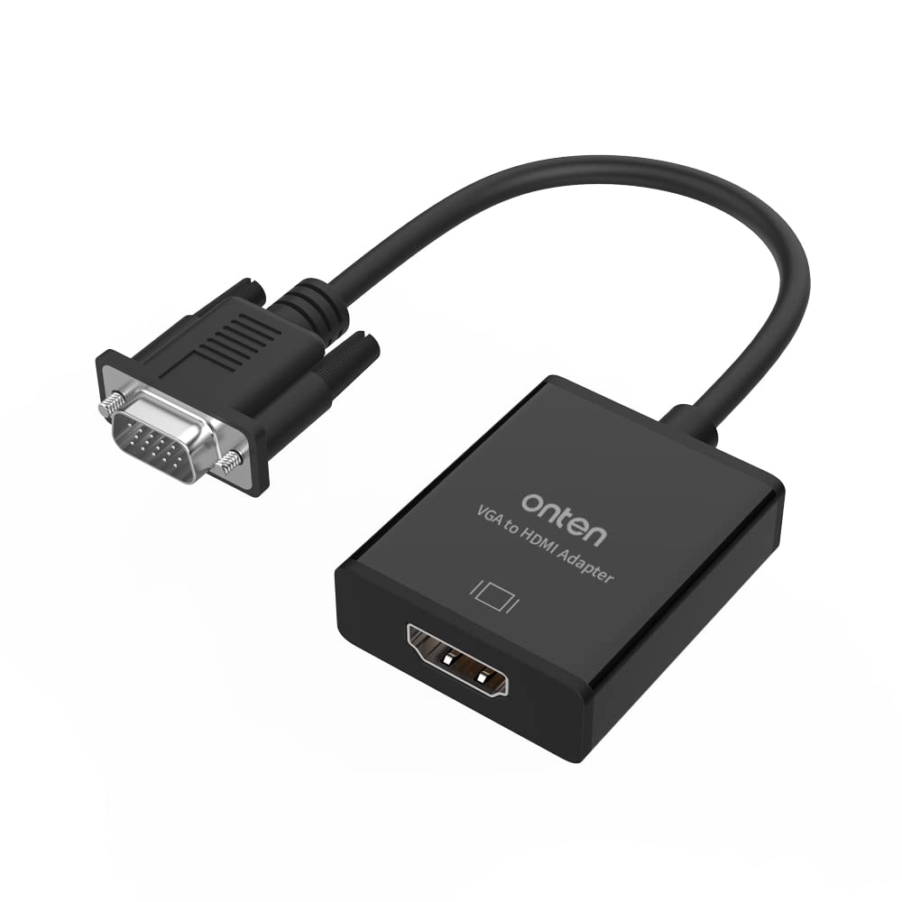 ONTEN VGA to HDMI Adapter OT-5138 1080P 1 Port Desktop Projector