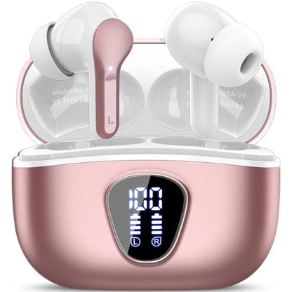 BESNOOW I53 In-Ear Bluetooth Earbuds Wireless 5.4 IP7 Water Resistant