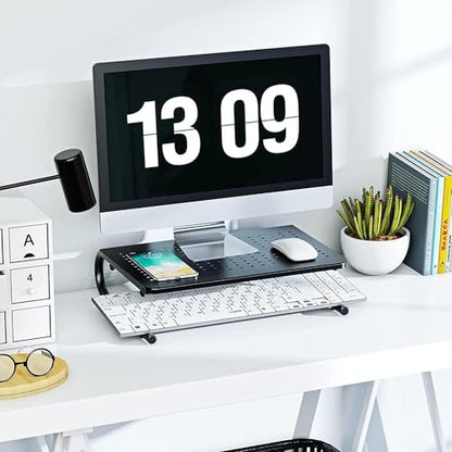 HUANUO 14.57 x 9.25 x 3.94 inches HNLL2-CA Black Monitor Stand