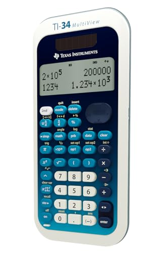 Texas Instruments 6.64" x 3.3" TI-34 LCD Engineering/Scientific Calculator