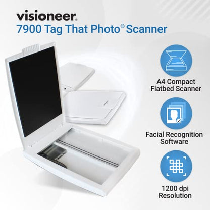 Visioneer 7900 USB Flatbed Scanner 1200 DPI 24 bpp Document