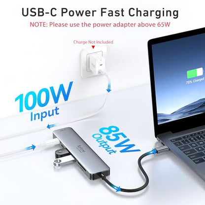 Selore&S-Global 6 Port USB Hub SEUC0116C 4K Ultra HD 60Hz