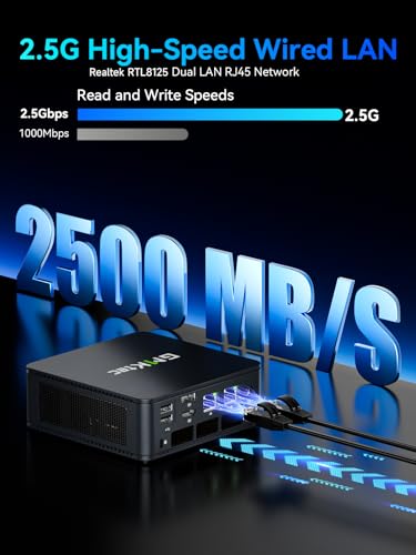 GMKtec M5 Ultra Mini PC Ryzen 7 7730U 3840x2160 60Hz LCD Computer