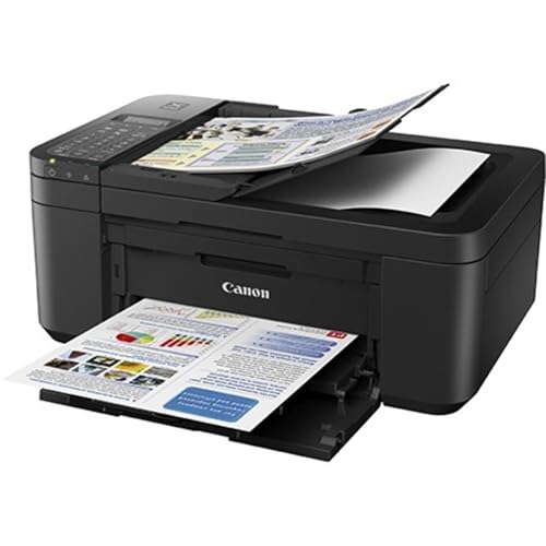 Canon PIXMA TR4520 Inkjet All-In-One Printer Model Number 2984C002 Resolution 4800 x 1200 Print Speed 8.8 ppm Color Black
