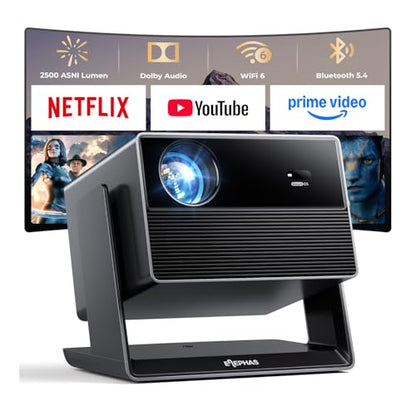 ELEPHAS 1080P AC401 Projector 2500 ANSI Lumens 4K Supporting LED Desktop