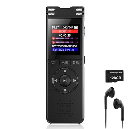 arungo 128GB ZD70 1.44 Inches Digital Voice Recorder Dictaphone Device
