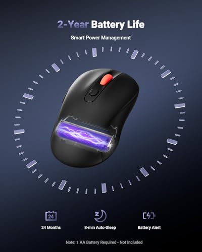wegear MW16-MS USB Wireless Mouse 4000DPI Optical 6 Buttons Right Handed