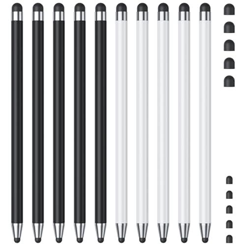 GCHMDE 5.3 x 0.3 x 0.3 inches Aluminum 10 Stylus Pen for Touchscreen