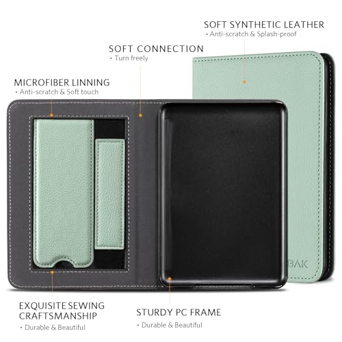 CoBak 6 inch Case for Kindle 2024 & 2022 (11th Generation) with Auto Sleep/Wake Feature