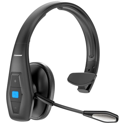 Conambo DE-JBT100 Wireless Bluetooth Headset V5.1 CVC8.0 Noise Cancelling Technology 35-Hour Battery Life On-Ear Headphones