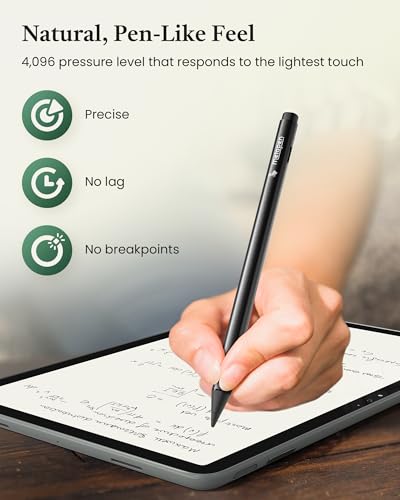 Metapen USI 2.0 Stylus Pen G1 for Fire Max 11 (2023 Release), USB-C Fast Charging, 4096 Pressure Pen, Compatible with Amazon Fire HD 10 (13th Gen, 2023 Release), Google Pixel Tablet