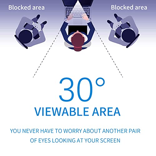 Halloive 24 Inch HH-TYFK24-2pack 16:9 Widescreen Removable Anti-Glare Privacy Filter
