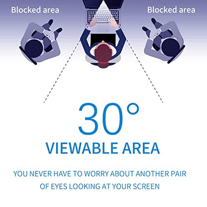 Halloive 24 Inch HH-TYFK24-2pack 16:9 Widescreen Removable Anti-Glare Privacy Filter