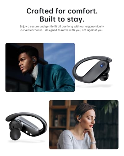 KTGEE T07 In-Ear Bluetooth Earbuds, 5.4 Technology, 80 Hours Playtime, Water-Repellent, Suitable for Students and Teens