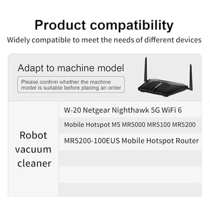 MULS W-20 5000mAh Battery for Netgear Nighthawk 5G WiFi 6 Mobile Hotspot