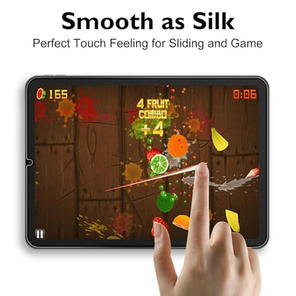 Mothca 2 Pack Matte Glass Screen Protector for iPad mini (A17 Pro) 2024/mini 6 2021 8.3 Inch, Matte Tempered Glass, Anti-Glare