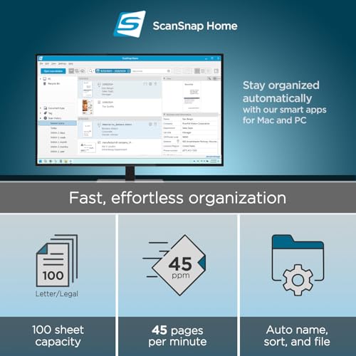 ScanSnap iX2400 Document Scanner 600 dpi USB
