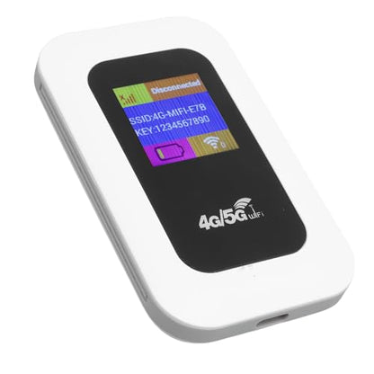 Tomantery Portable 4G 5G WiFi Mobile Hotspot Tomantery1uhab5zd3m Tri-Band 300Mbps Ethernet Device
