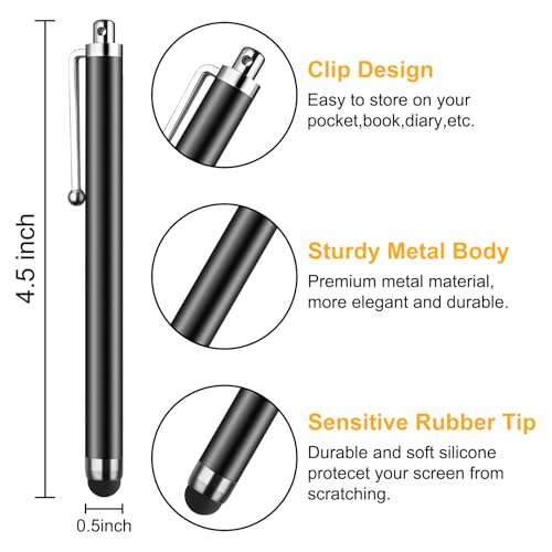 SLKIJDHFB 10 Pack Stylus Pen for Capacitive Touch Screens