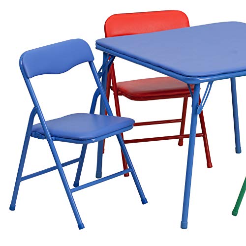 Flash Furniture 5-Piece JB-9-KID-GG Children's Activity Table and Chairs Set