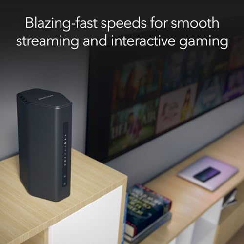 NETGEAR Nighthawk RS200 Dual-Band WiFi 7 Router – Connectivity up to 6500 Mbps, 2500 sq. ft. Coverage, 4 Ethernet Ports