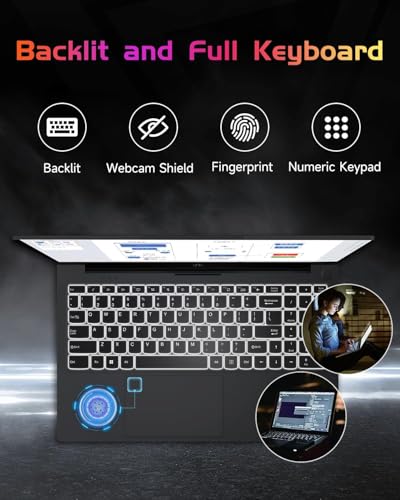 NIMO 15.6" N151 1080p Clamshell Laptop SSD 4GB DDR4 128GB Intel N100