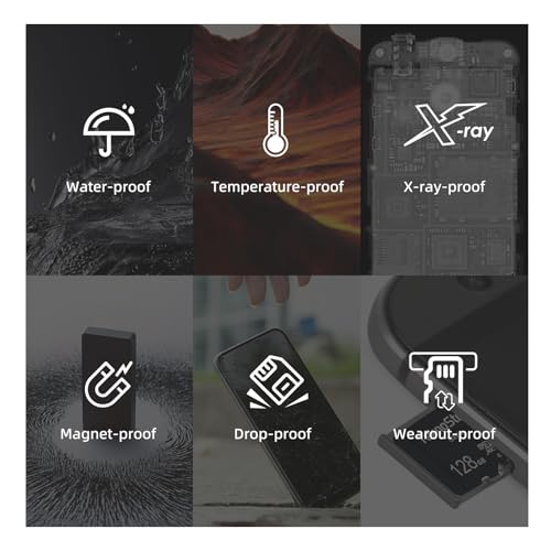 Teknostone 64GB Micro SDXC Flash Memory Card UHS-I Class 10 90MB/s Read 50MB/s Write