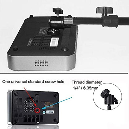 Coret Tripod Stand 102cm Sjj-120 Adjustable Height 360° Rotatable Ball Head Portable Projector Stand