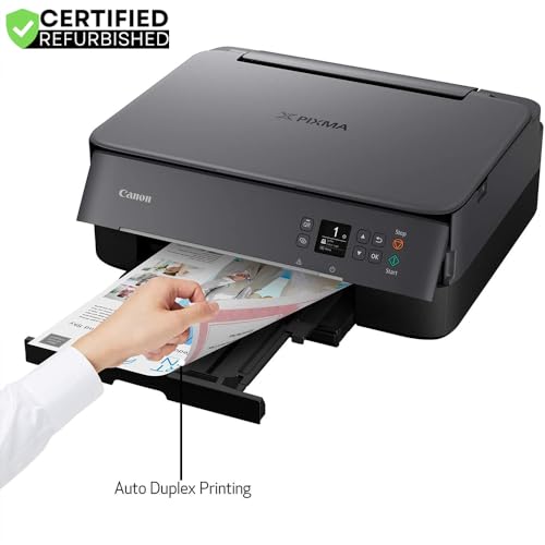 Canon PIXMA TS6420 Wireless Inkjet All-in-One Printer CRTE1CNPIXTS6420BLK Color 4800x1200 dpi Dual-Sided Printing